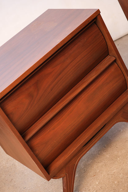 MCM Dark Walnut Nightstands