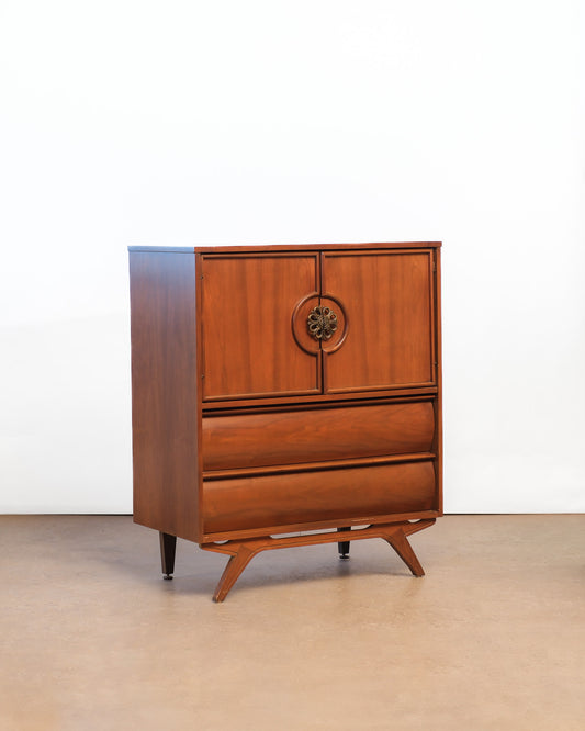 MCM Dark Walnut Tallboy