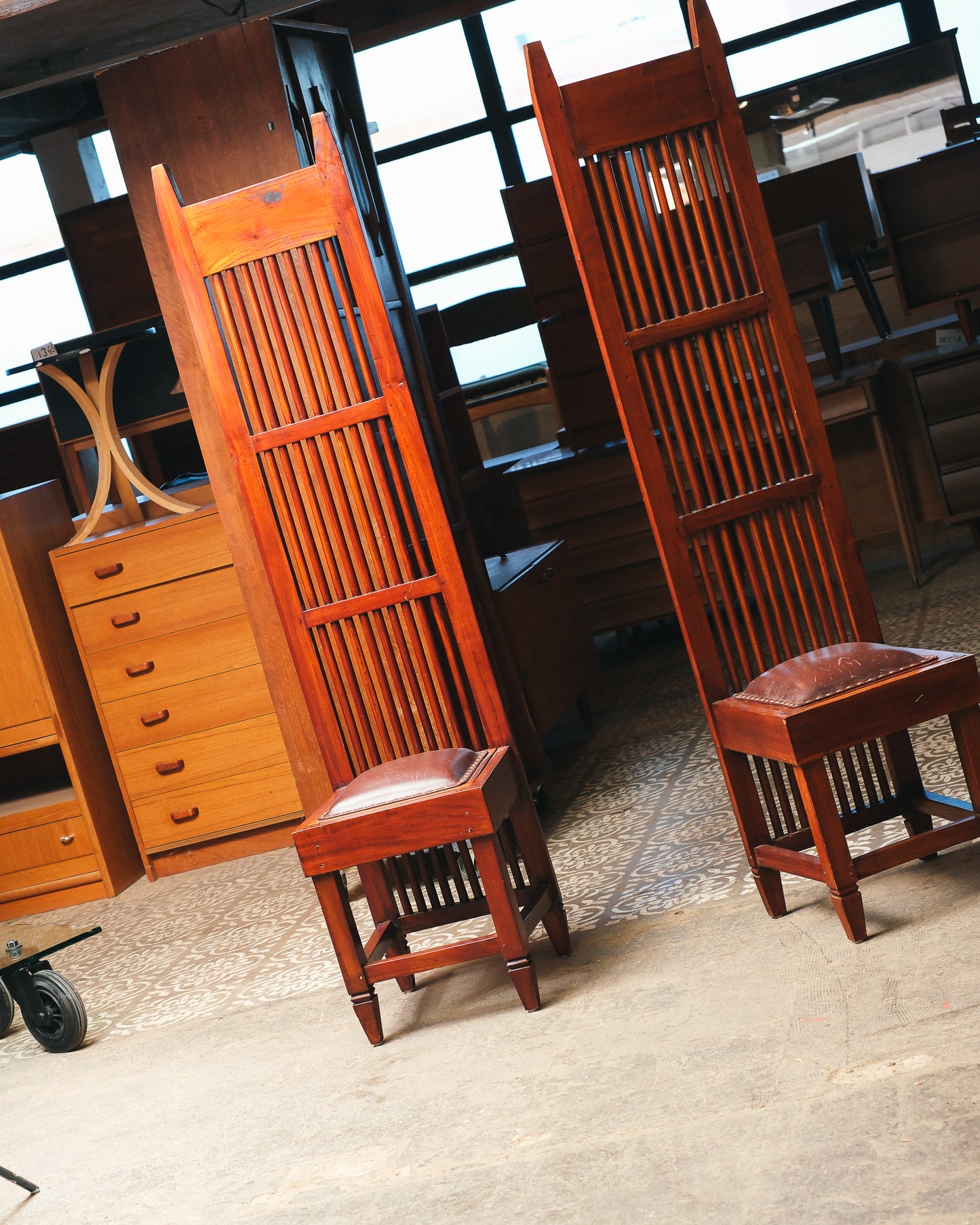 Frank Lloyd Wright Style Side Chair