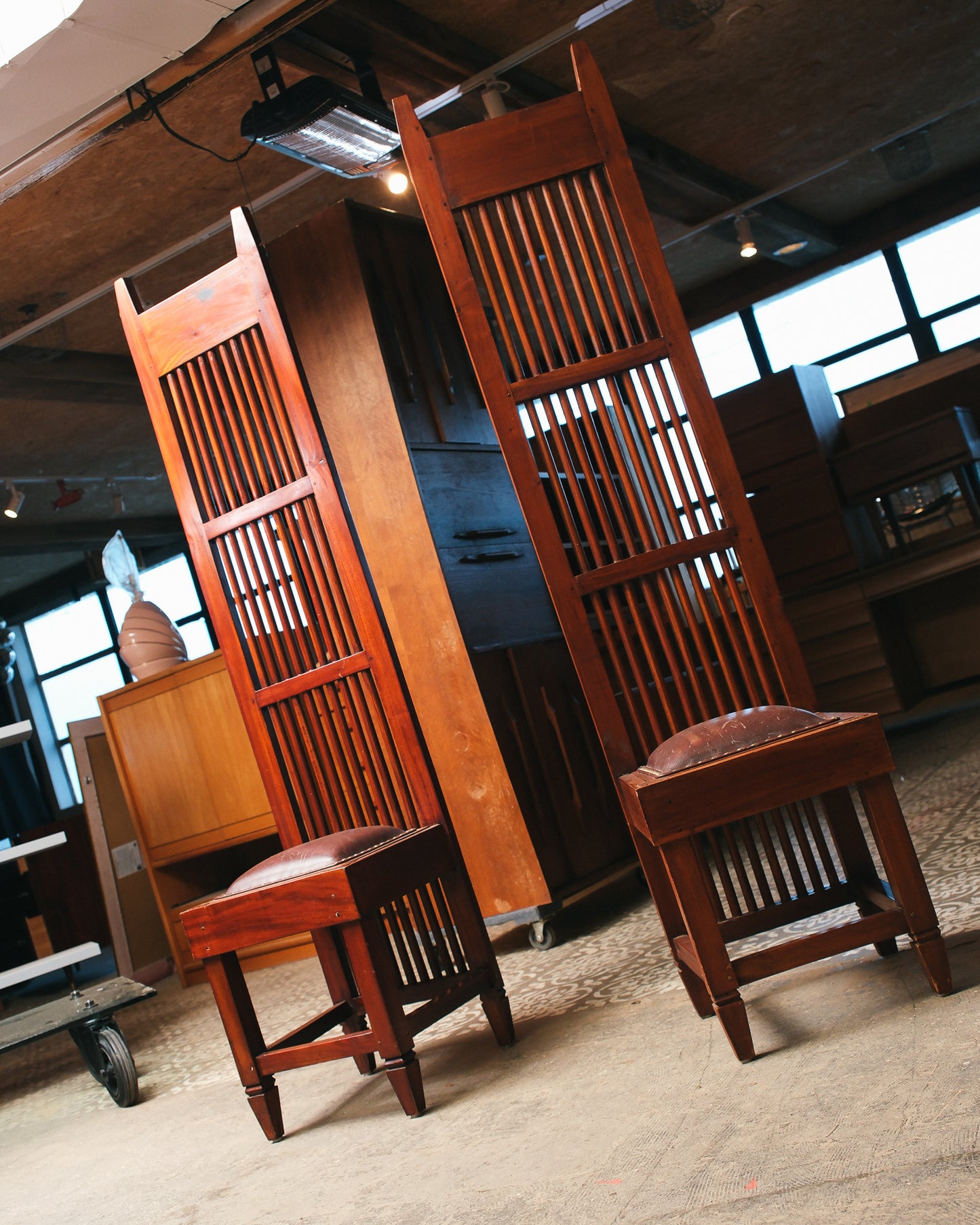 Frank Lloyd Wright Style Side Chair