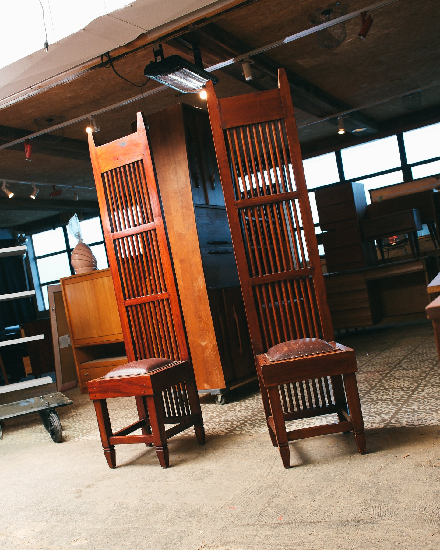 Frank Lloyd Wright Style Side Chair