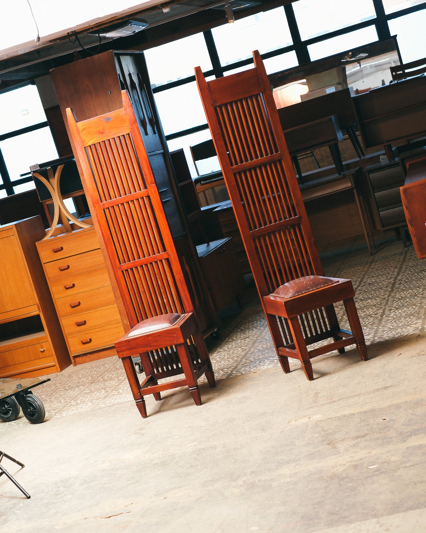 Frank Lloyd Wright Style Side Chair