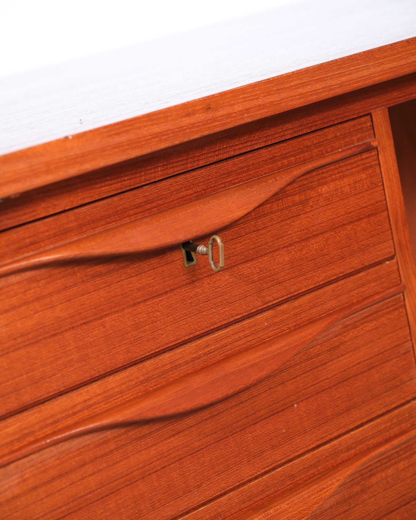 MCM Danish Teak Desk by LYBY Møbler, Denmark