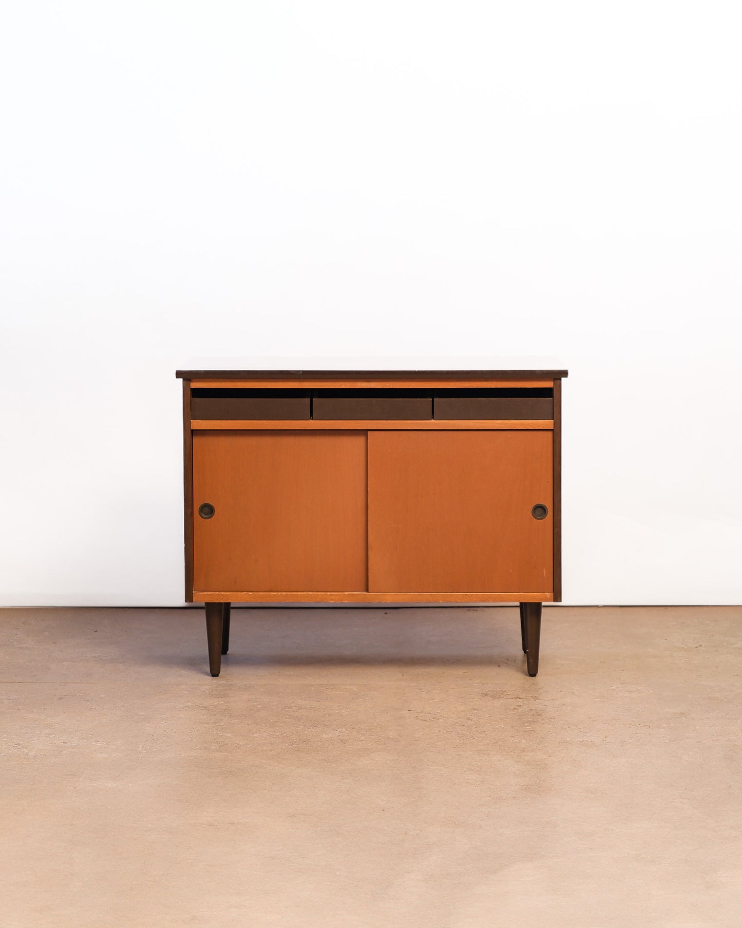 MCM Walnut Cabinet Medium