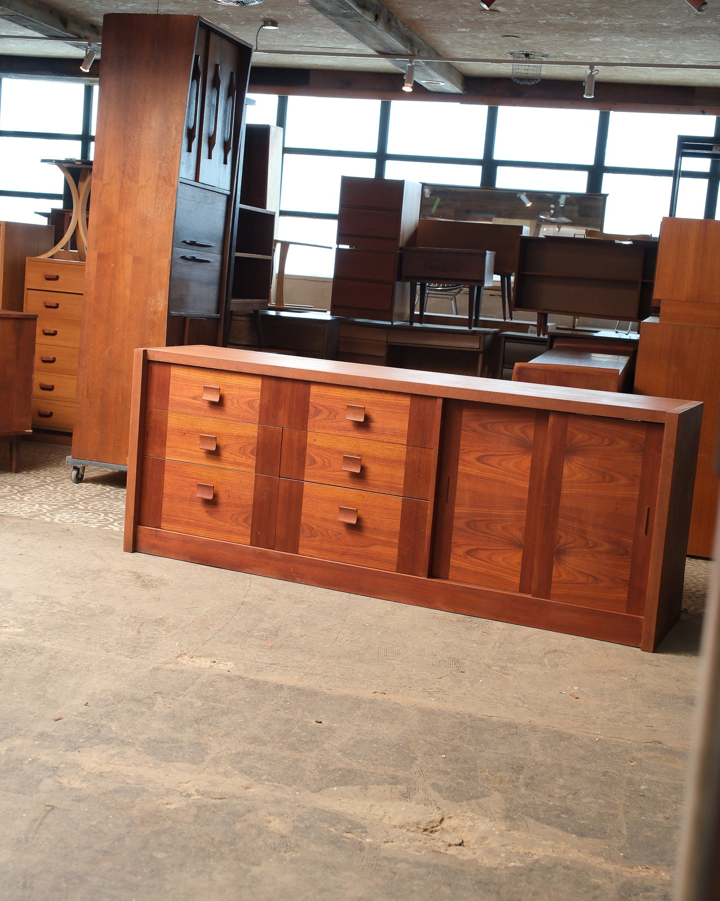 MCM Teak Credenza by RS Furniture