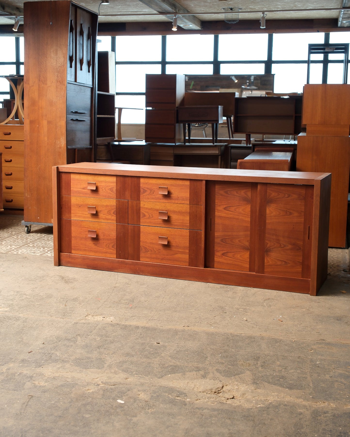 MCM Teak Credenza by RS Furniture