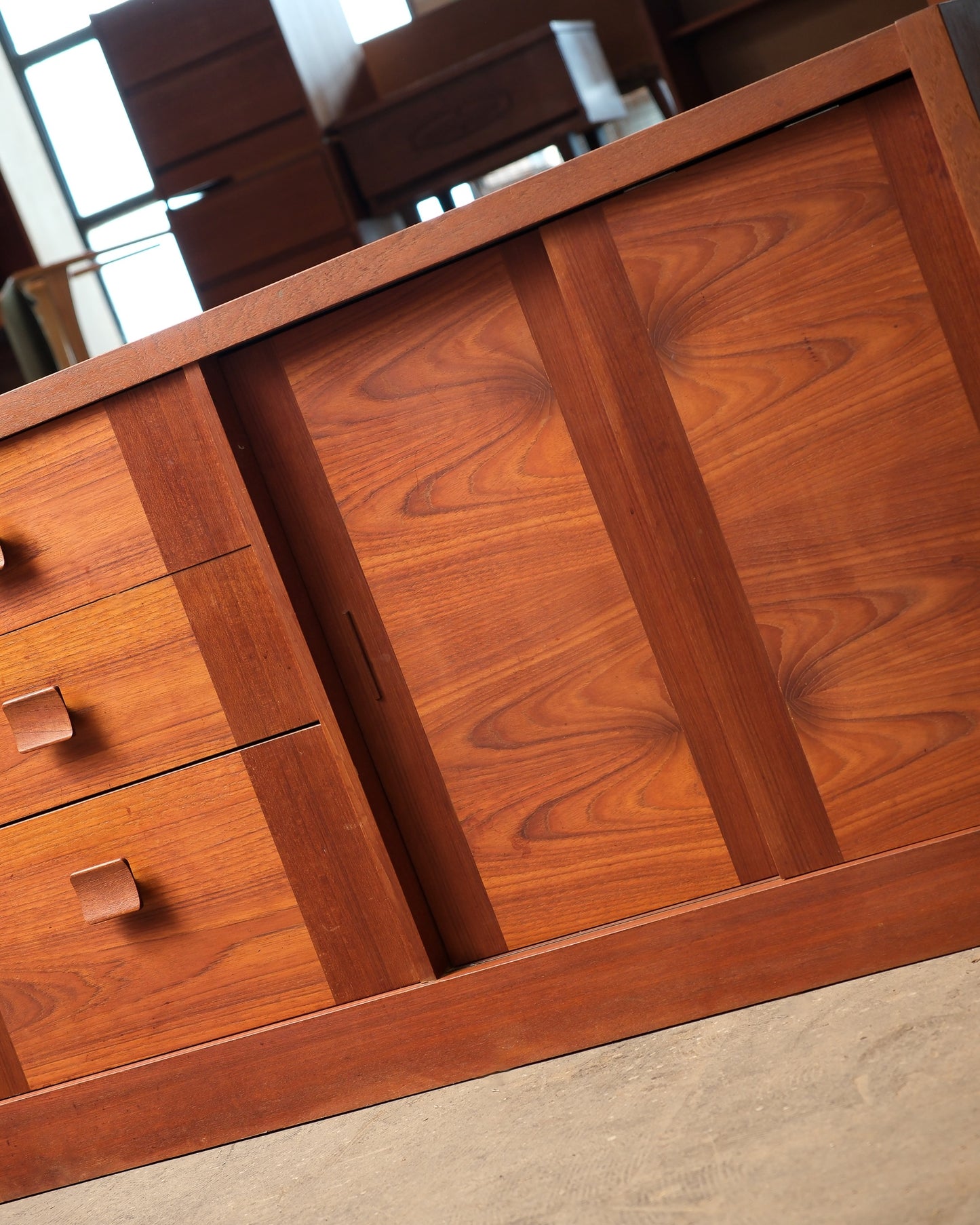 MCM Teak Credenza by RS Furniture
