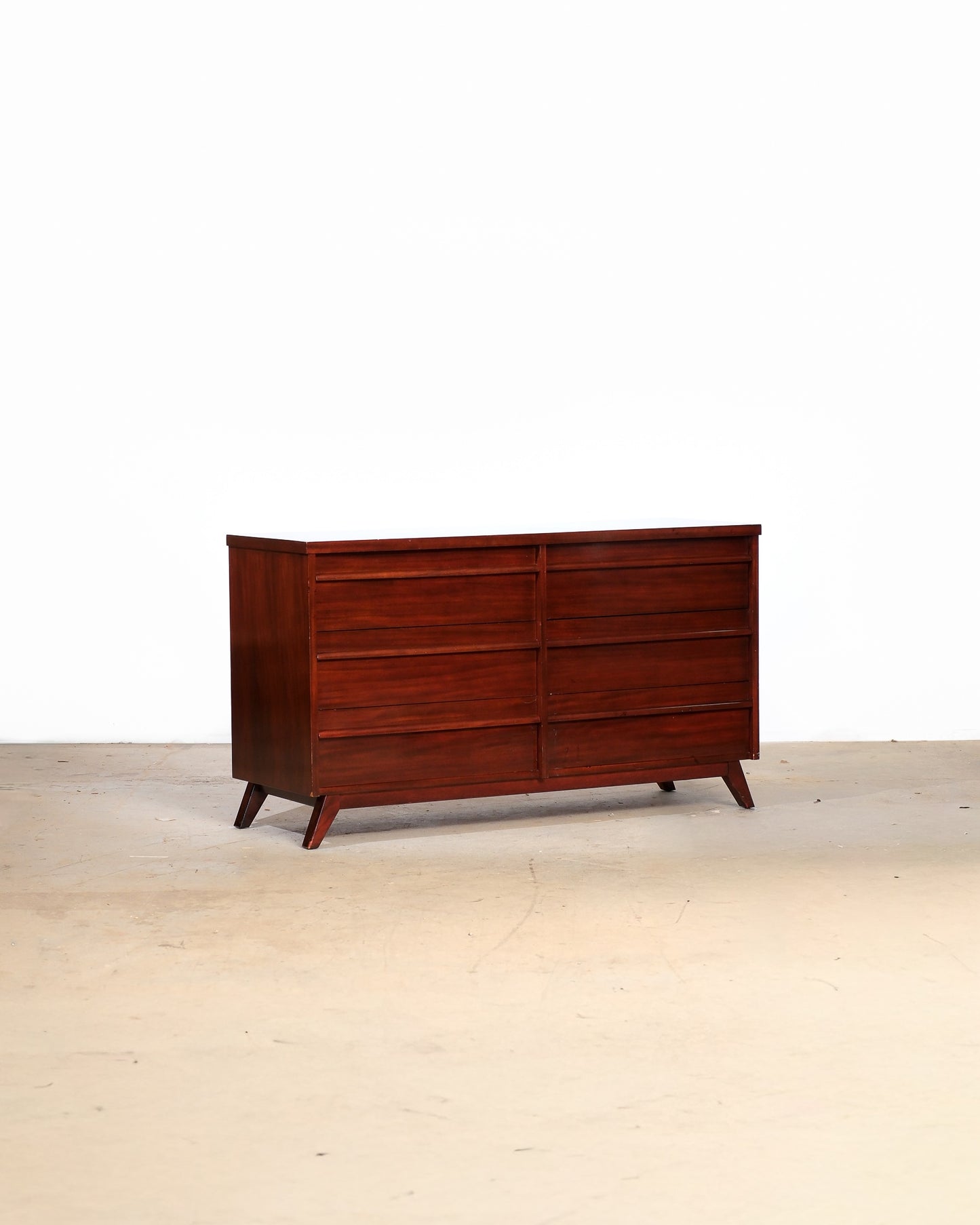 MCM Mahogany Dresser by Gibbard