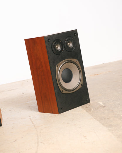 Vintage Realistic Optimus 21 Speakers with Stands