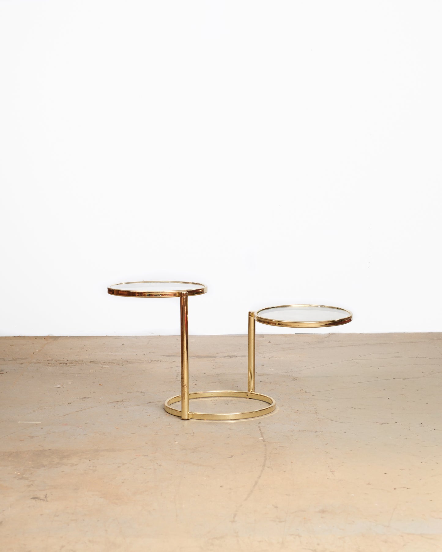 Retro Brass Side Table