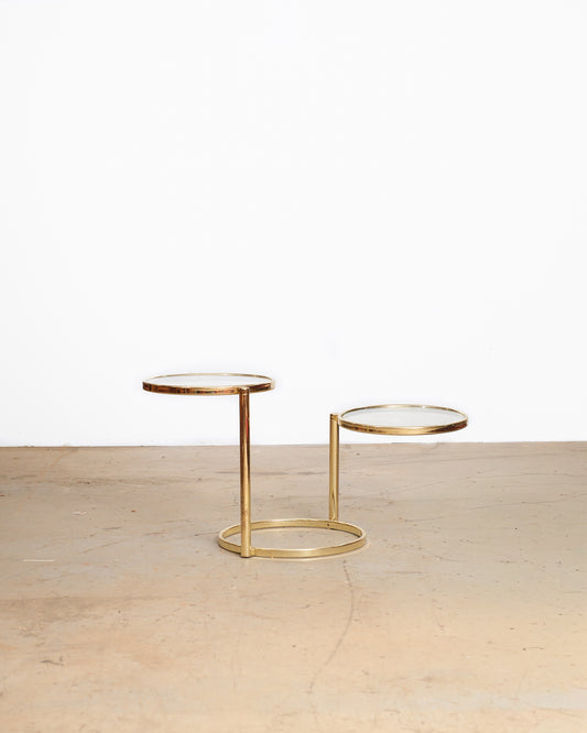 Retro Brass Side Table