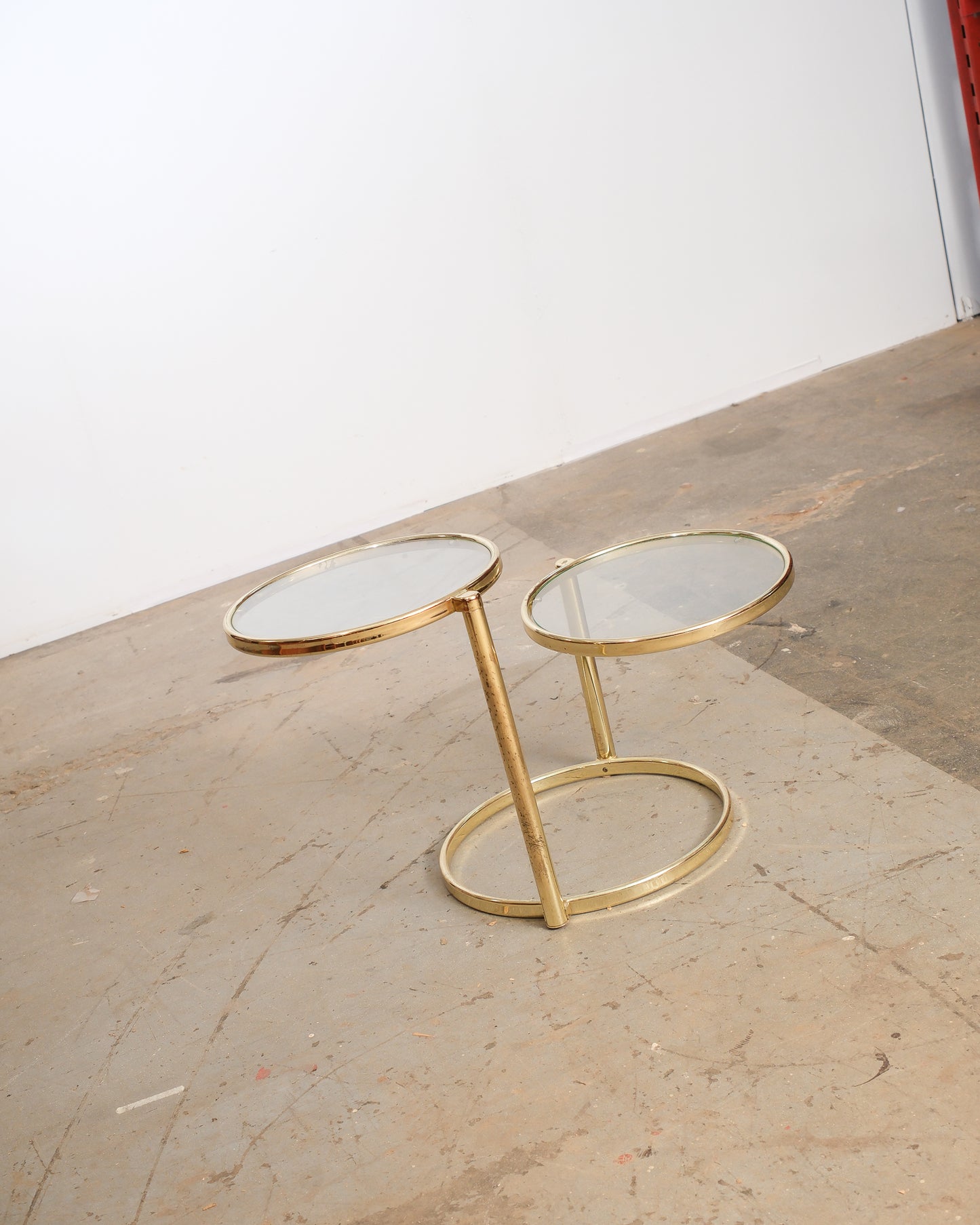 Retro Brass Side Table