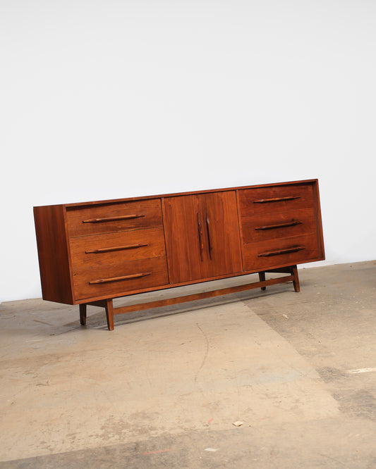 MCM Dark Walnut Dresser / Sideboard