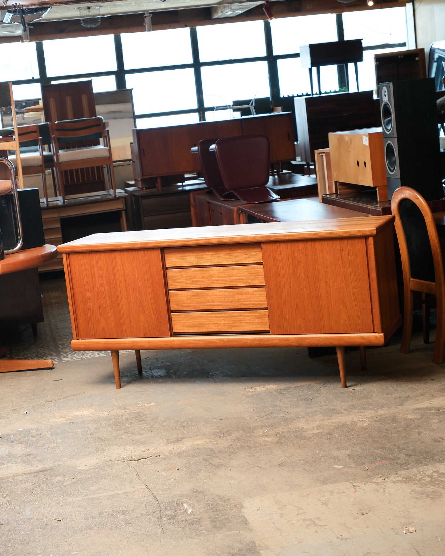 MCM Teak Credenza by Northern Industries (1964)