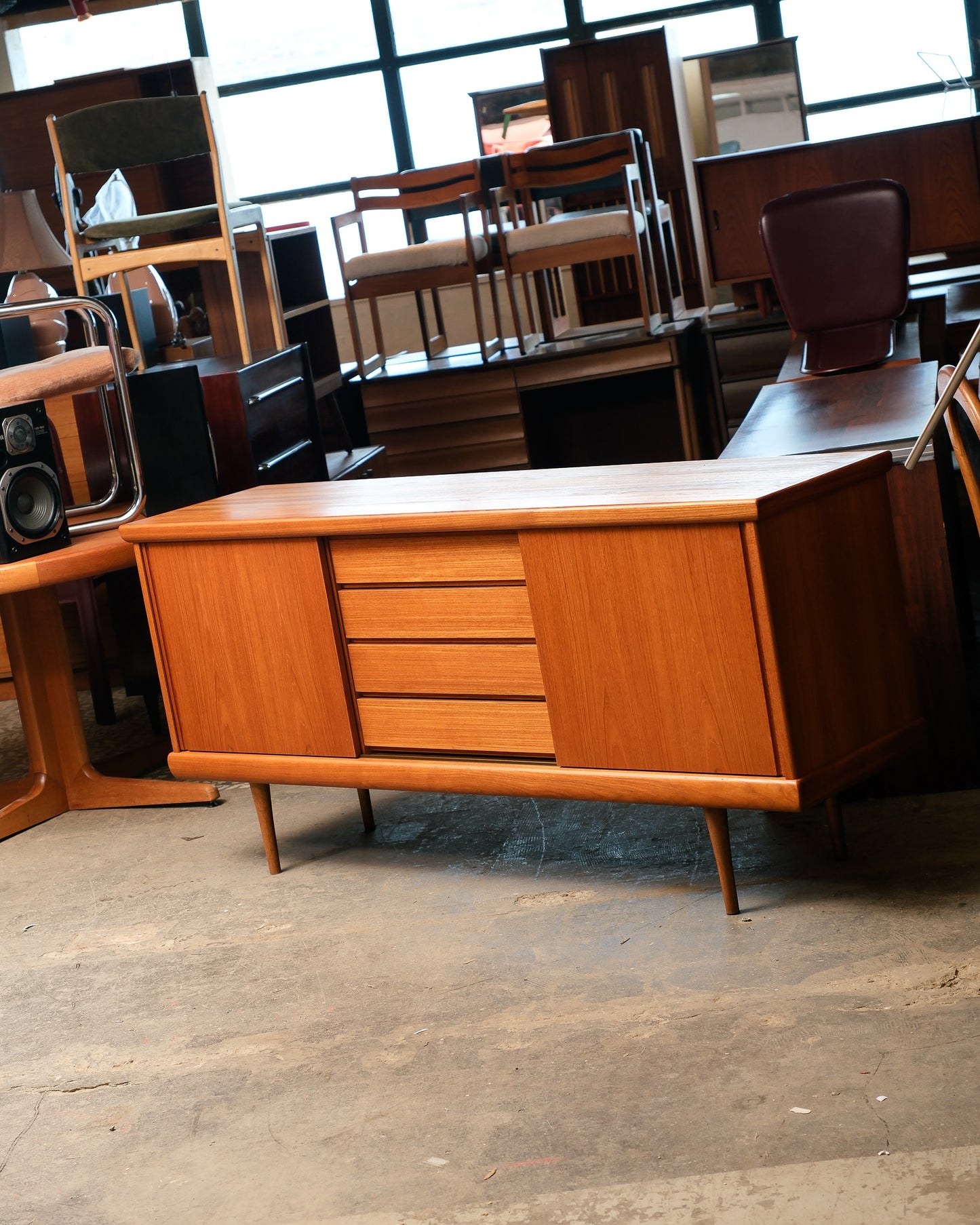 MCM Teak Credenza by Northern Industries (1964)