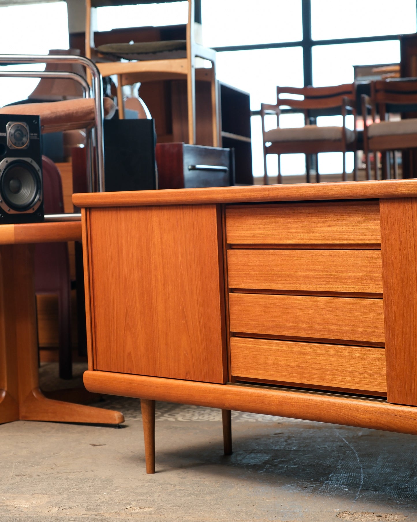 MCM Teak Credenza by Northern Industries (1964)