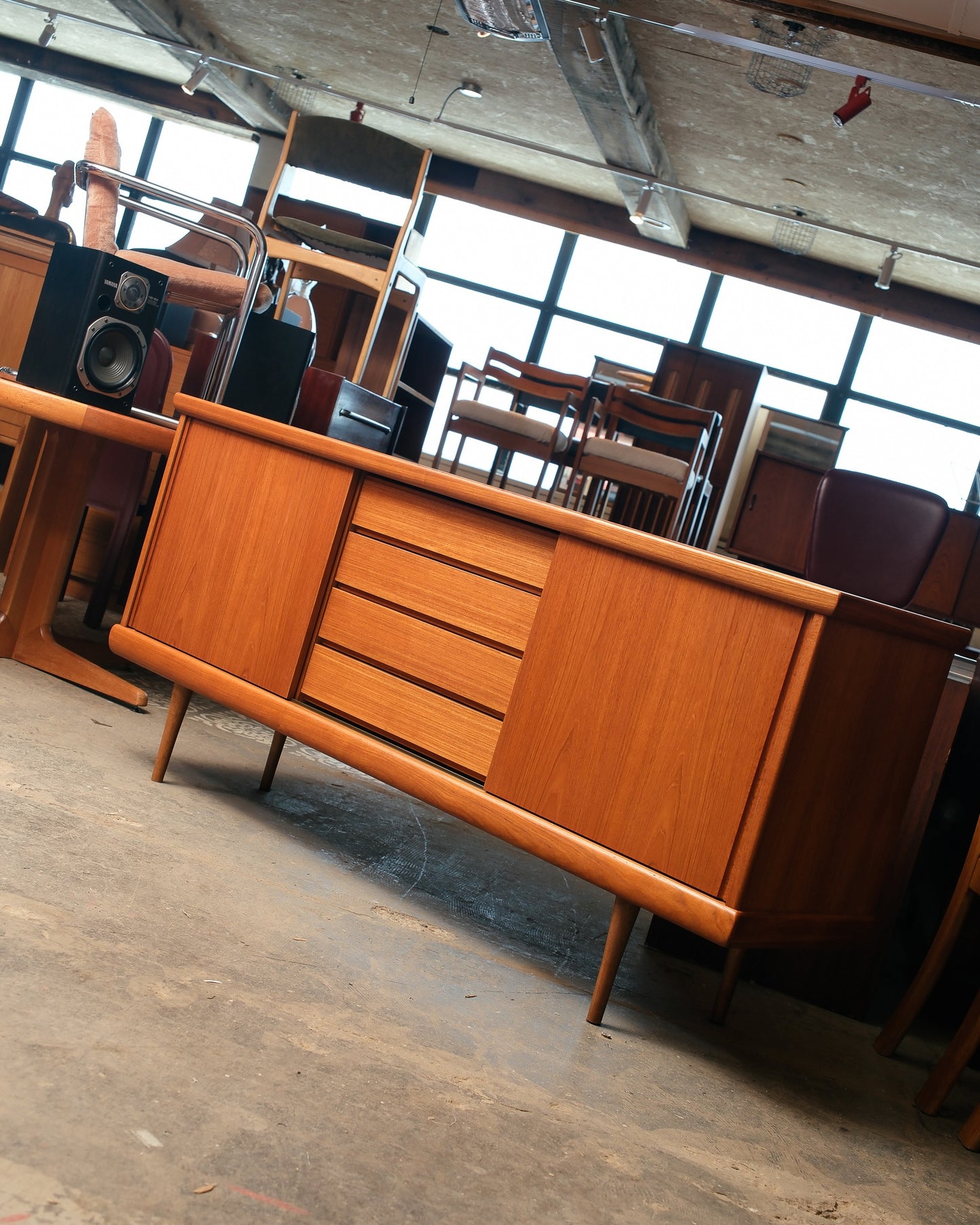 MCM Teak Credenza by Northern Industries (1964)