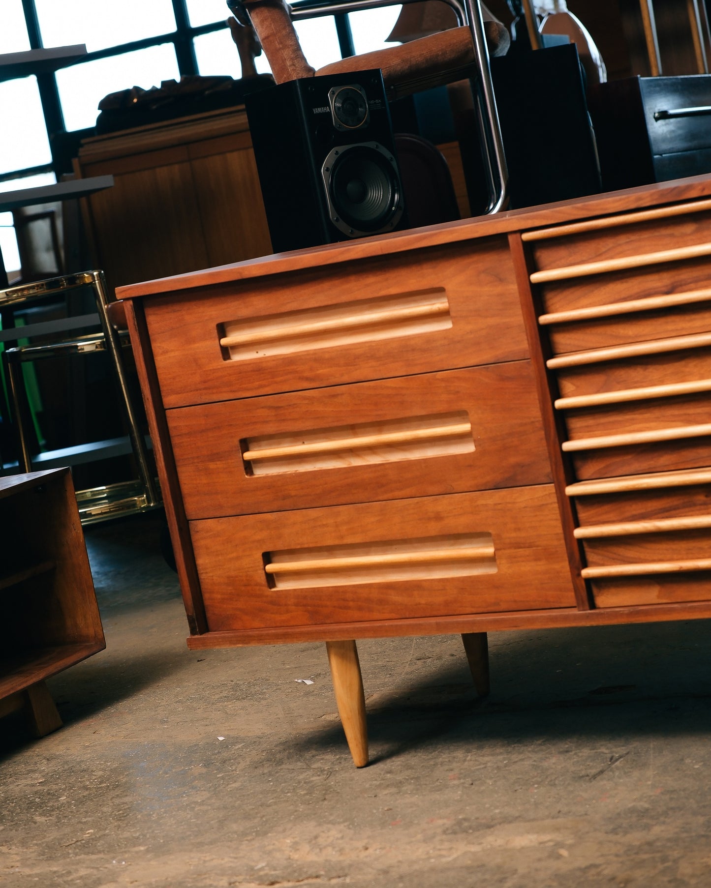 MCM Dark Walnut Dresser (1960s)