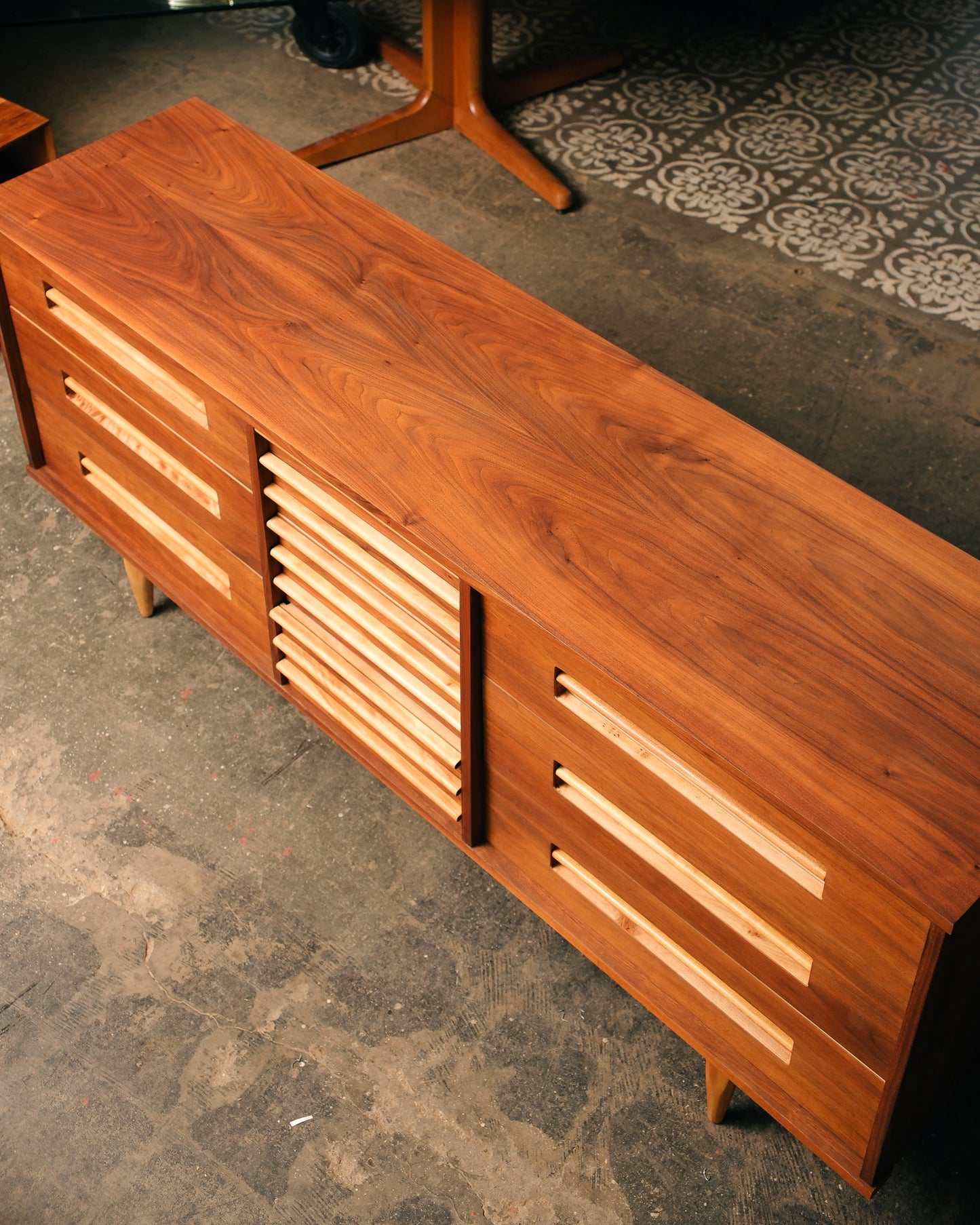 MCM Dark Walnut Dresser (1960s)