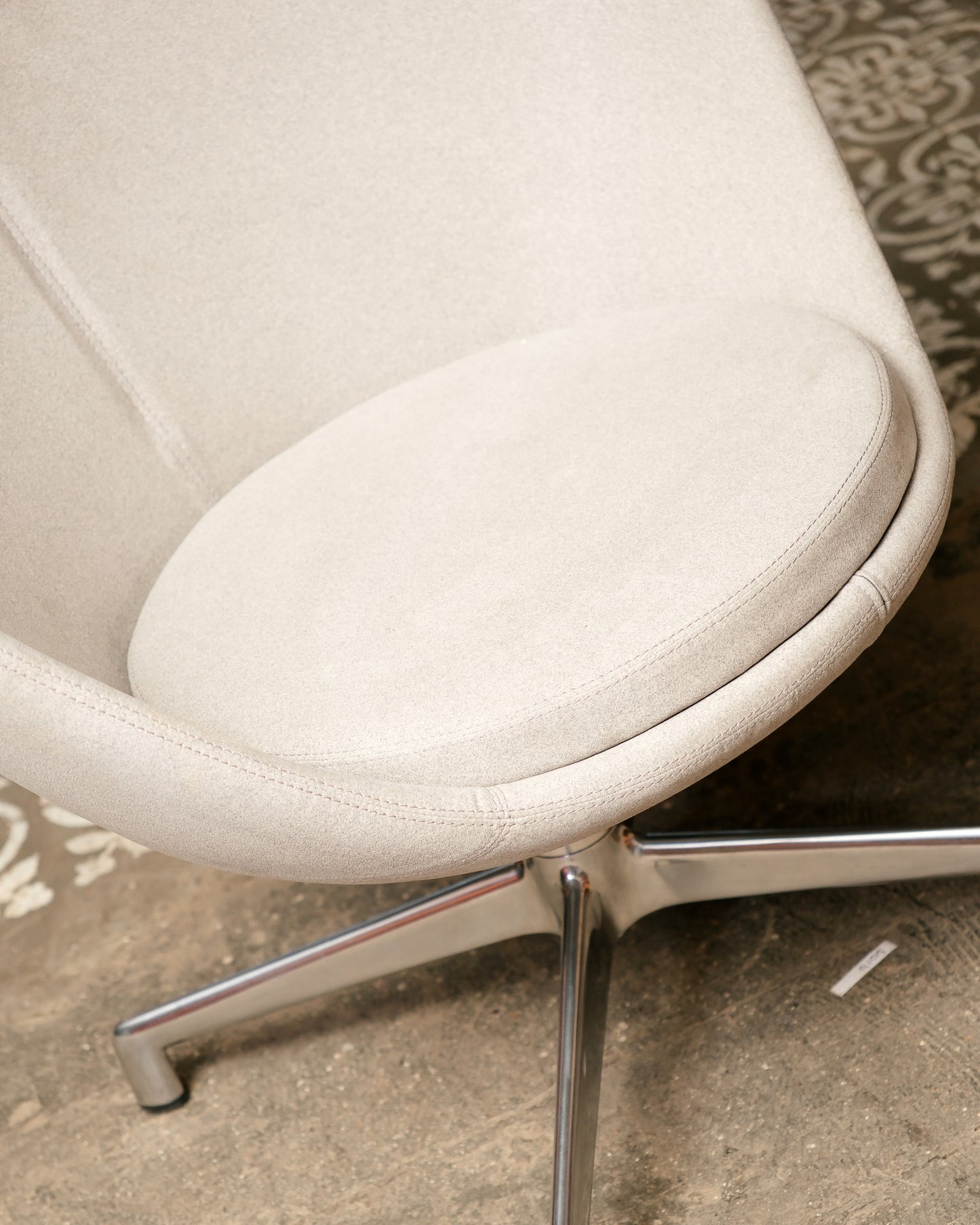 Gray Lounge Chair