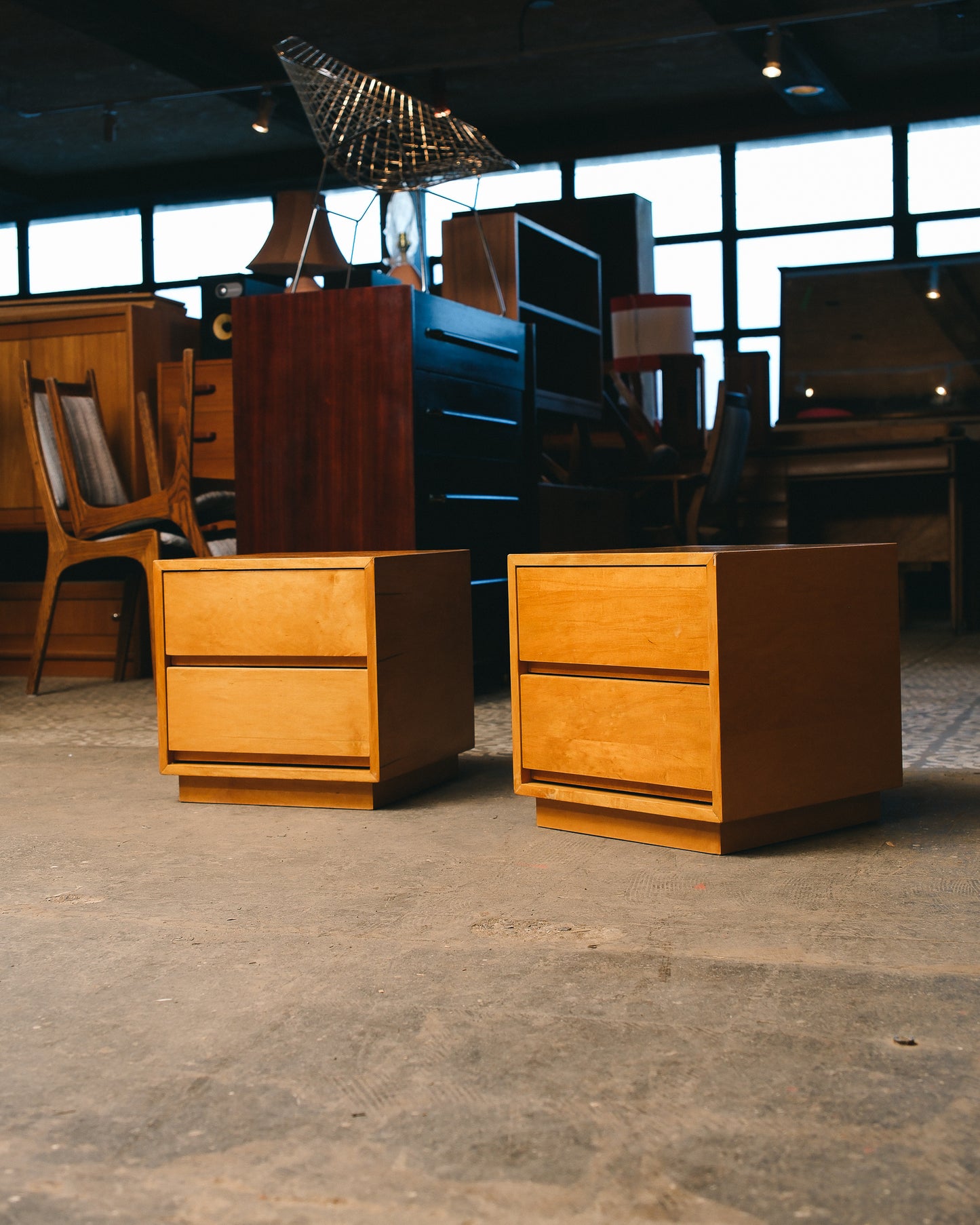 MCM Minimalist Nightstand Set