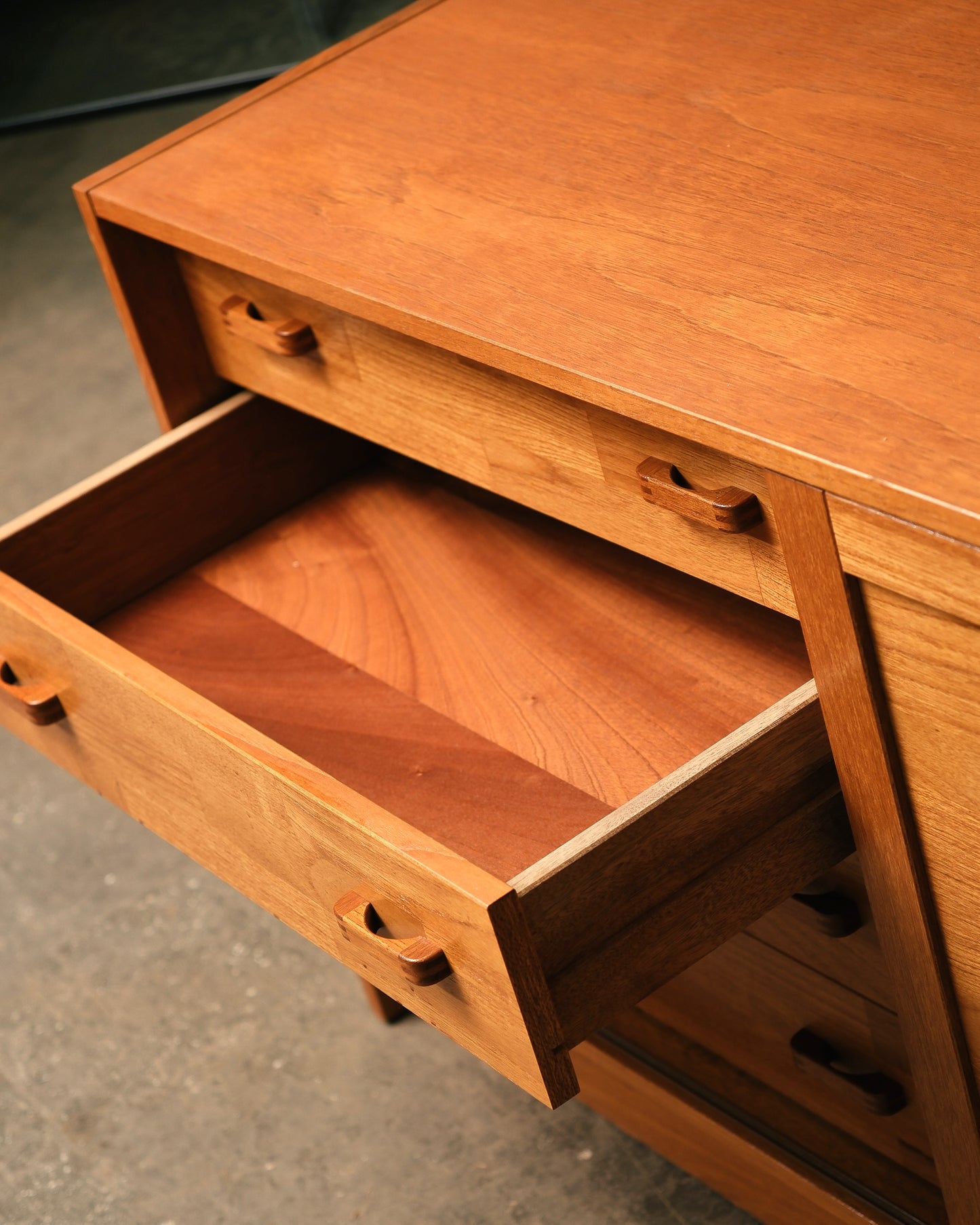 MCM Danish Teak Cabinet by Domino Møbler