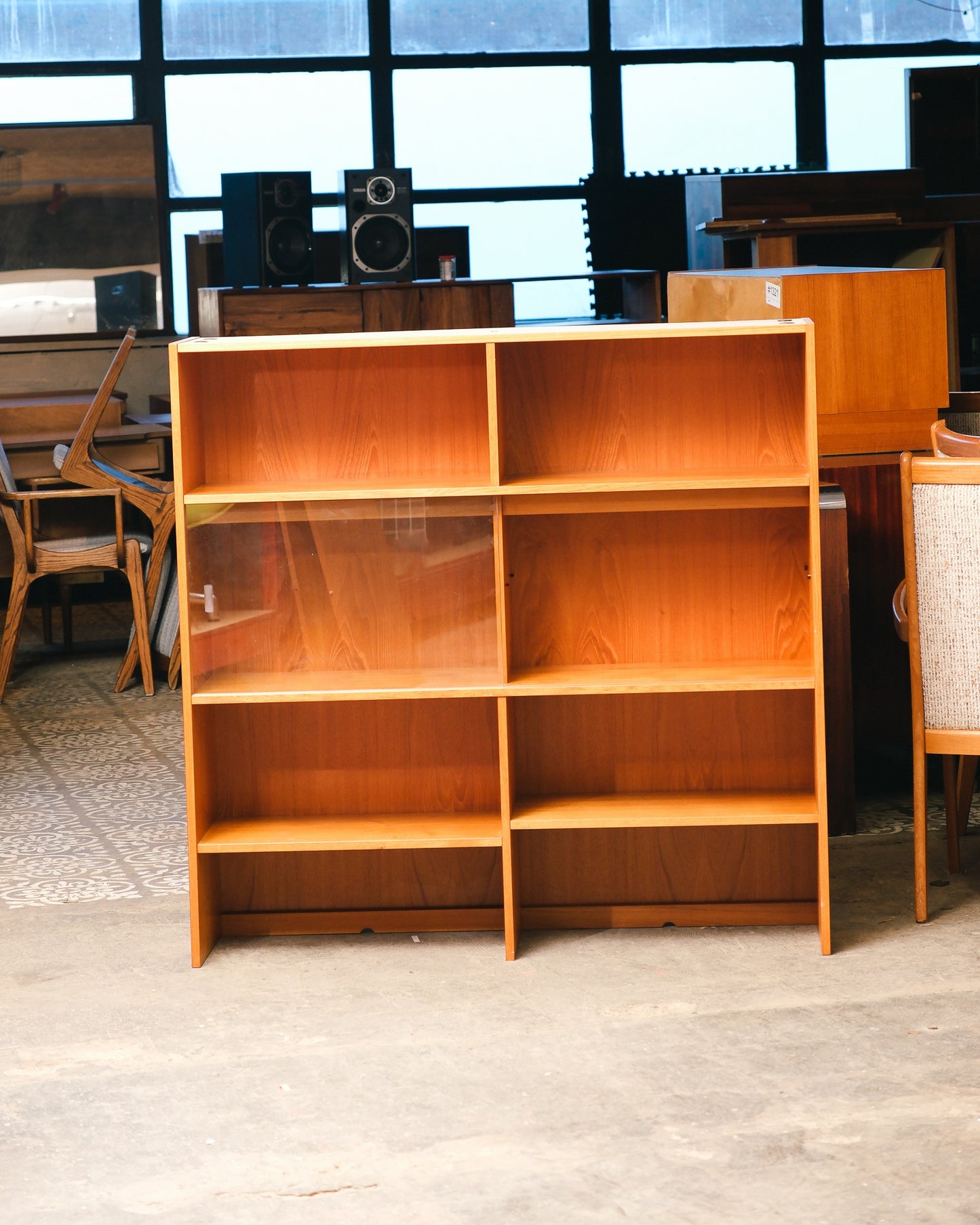 MCM Danish Cabinet / Bookcase by Domino Møbler