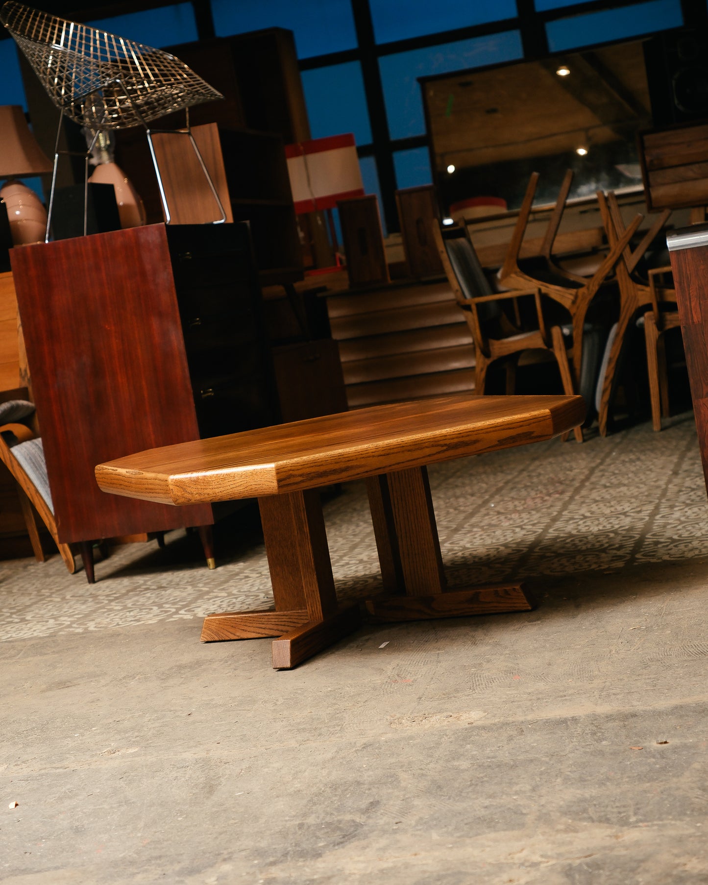 MCM Oak Coffee Table by Northern Industries