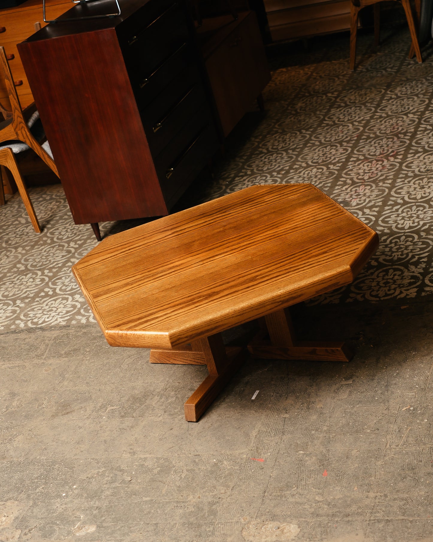 MCM Oak Coffee Table by Northern Industries