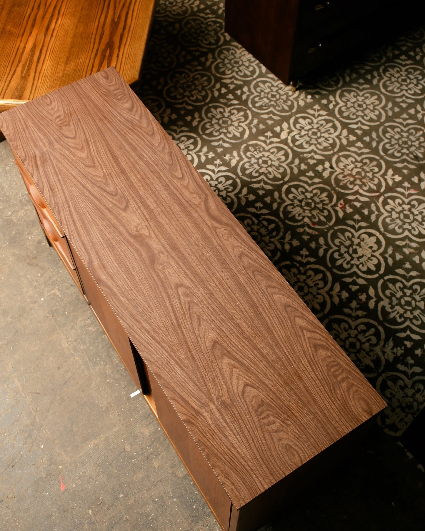 MCM Dark Walnut Credenza by KF Furniture
