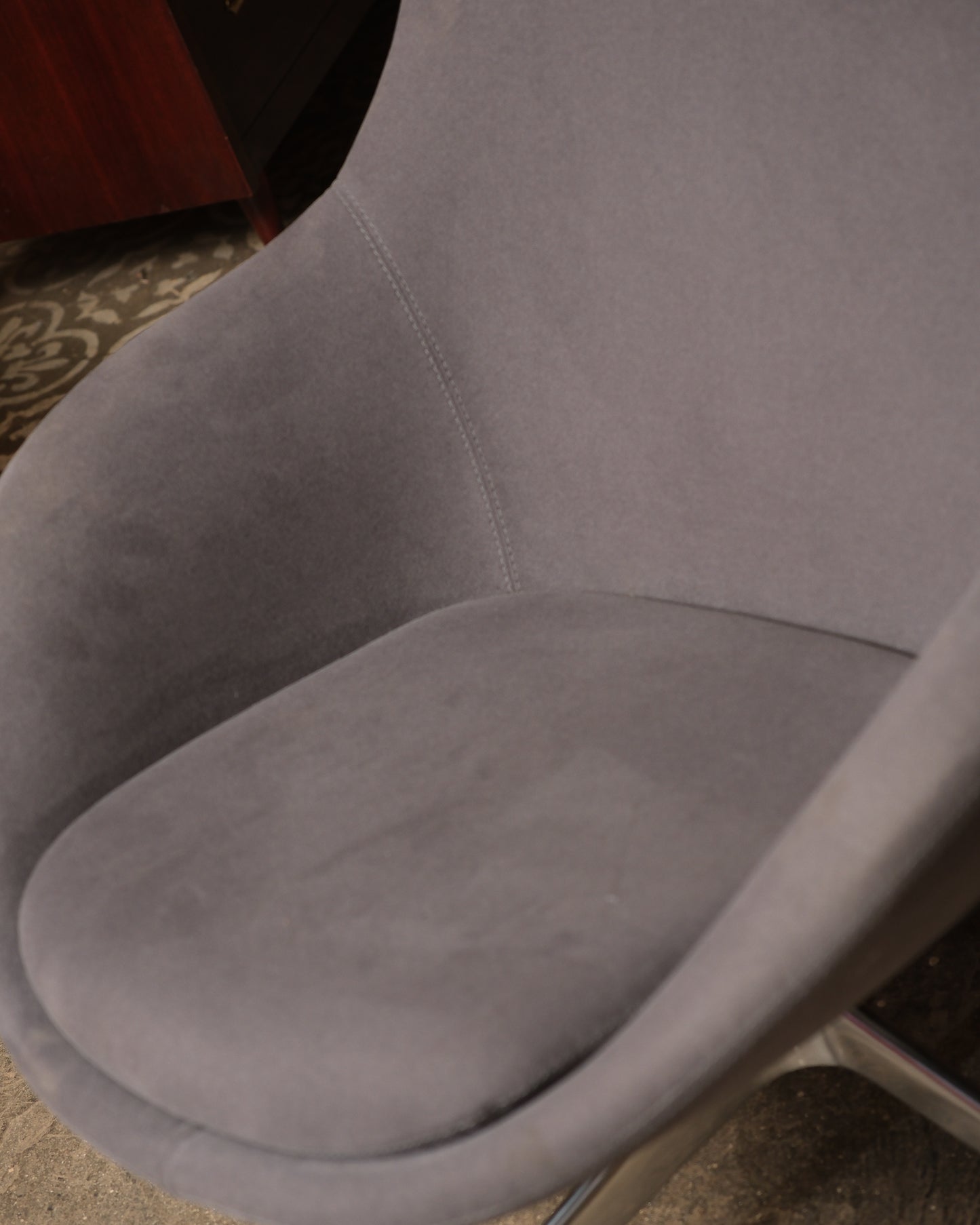 Graphite Gray Lounge Chair