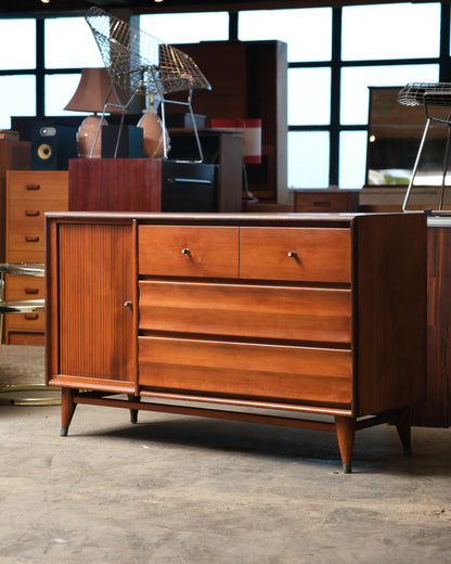 MCM Walnut Credenza by Villas Furniture