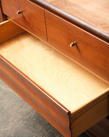 MCM Walnut Credenza by Villas Furniture