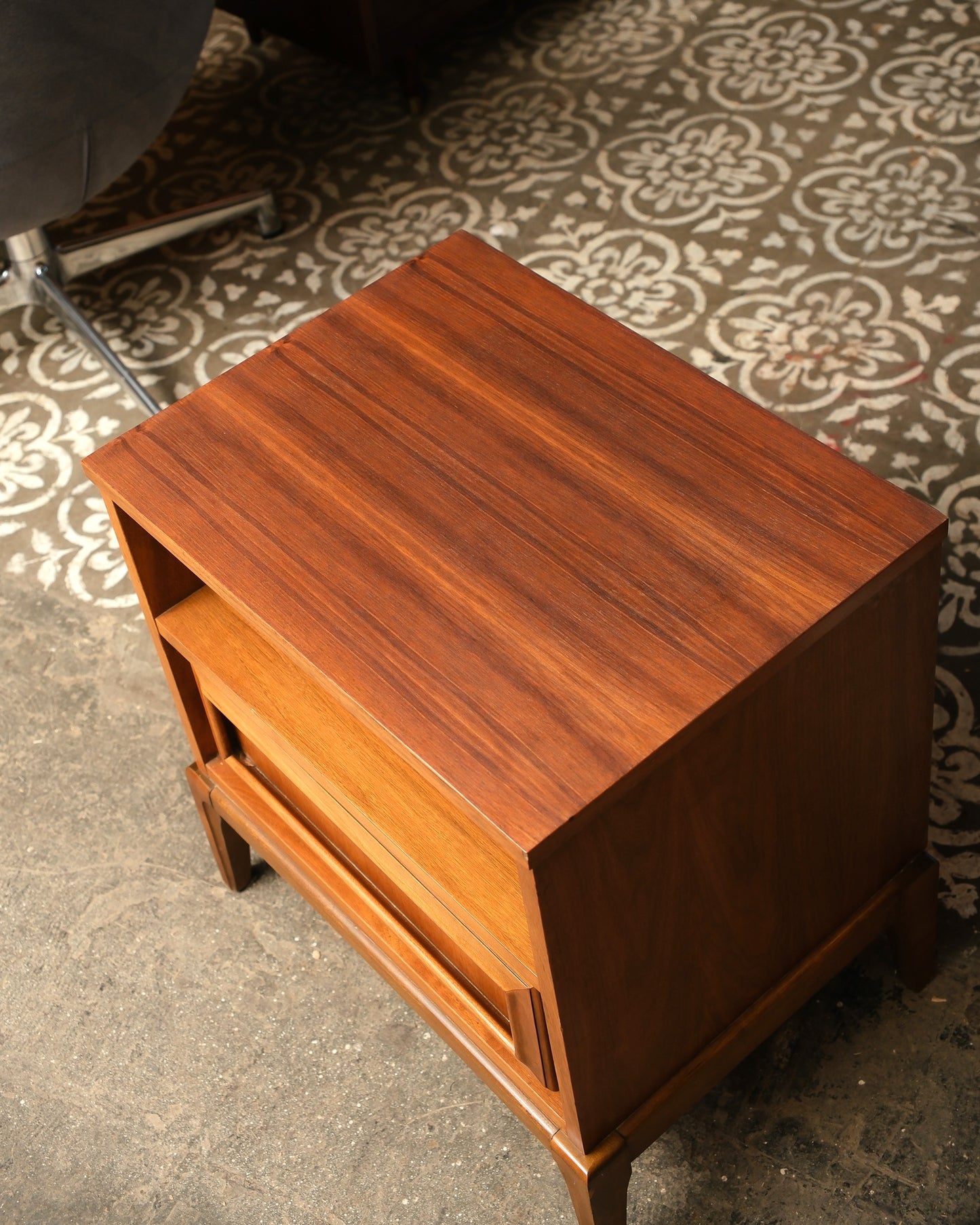 MCM Walnut Nightstand (1960s)
