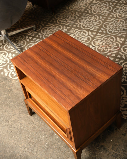 MCM Walnut Nightstand (1960s)
