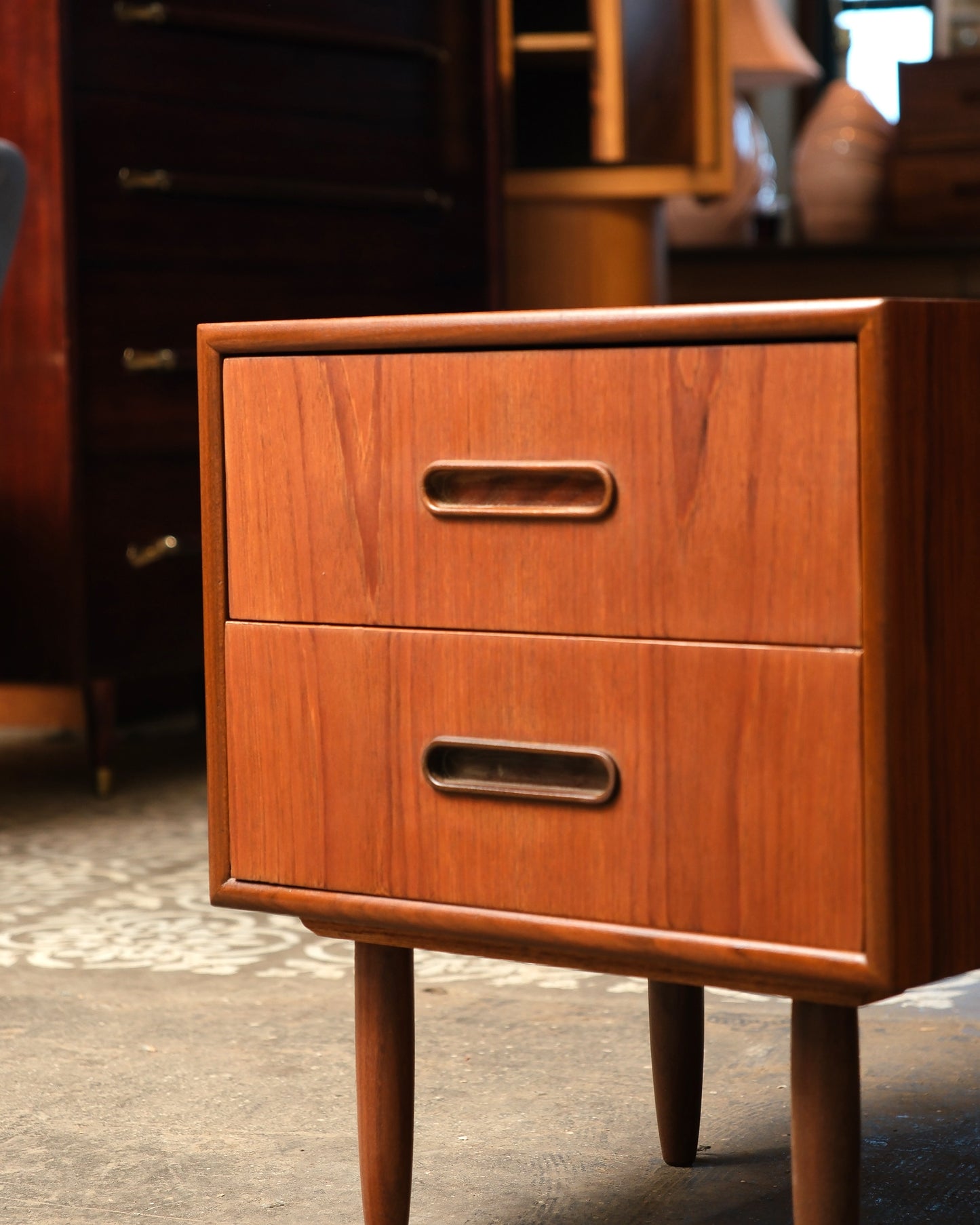 MCM Teak Nightstand