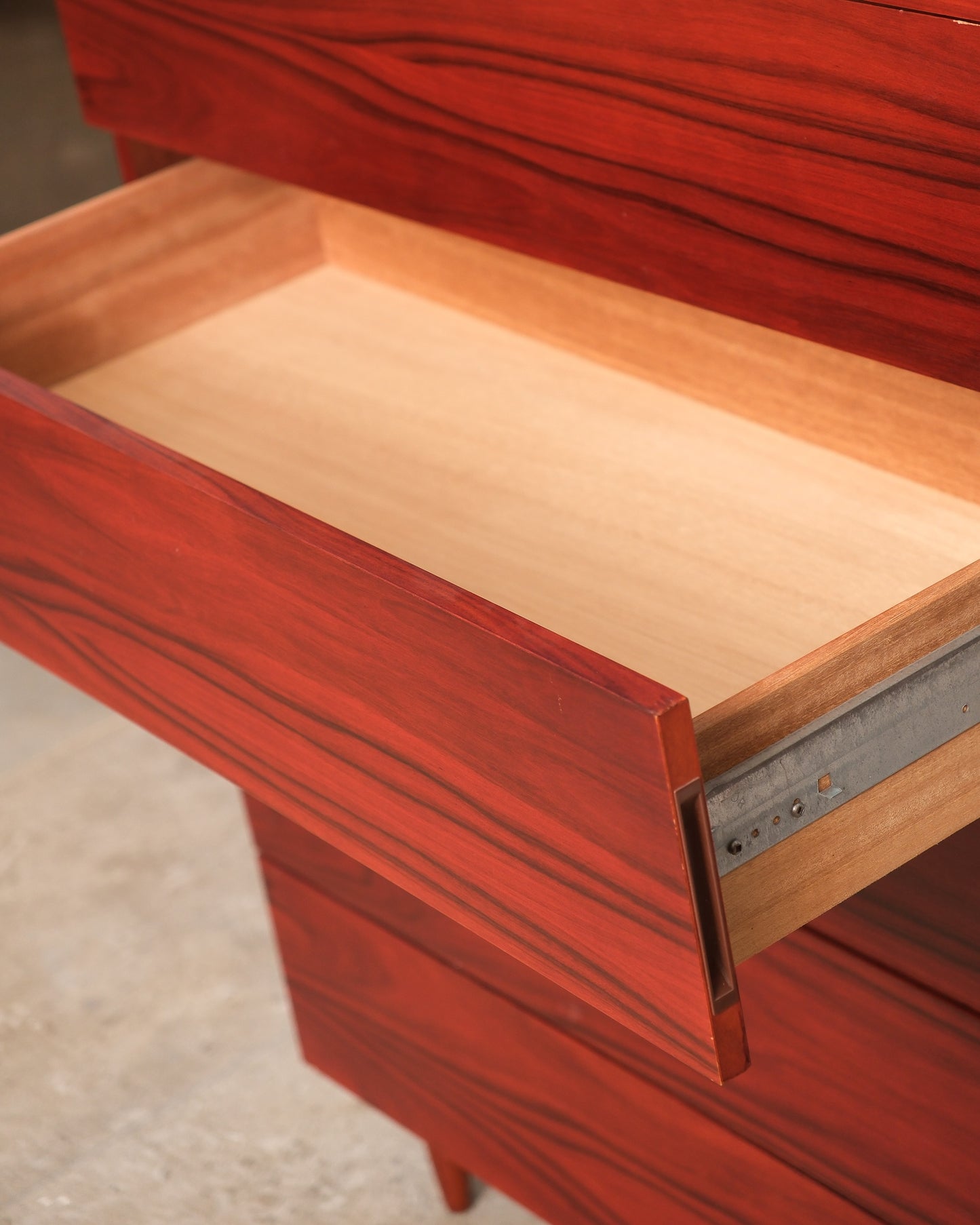 MCM Rosewood Tallboy Dresser