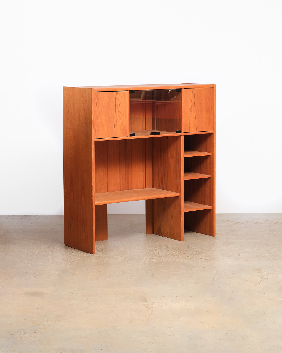 Mid-Century Modern Danish Teak Cabinet / Bookcase
