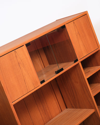 Mid-Century Modern Danish Teak Cabinet / Bookcase