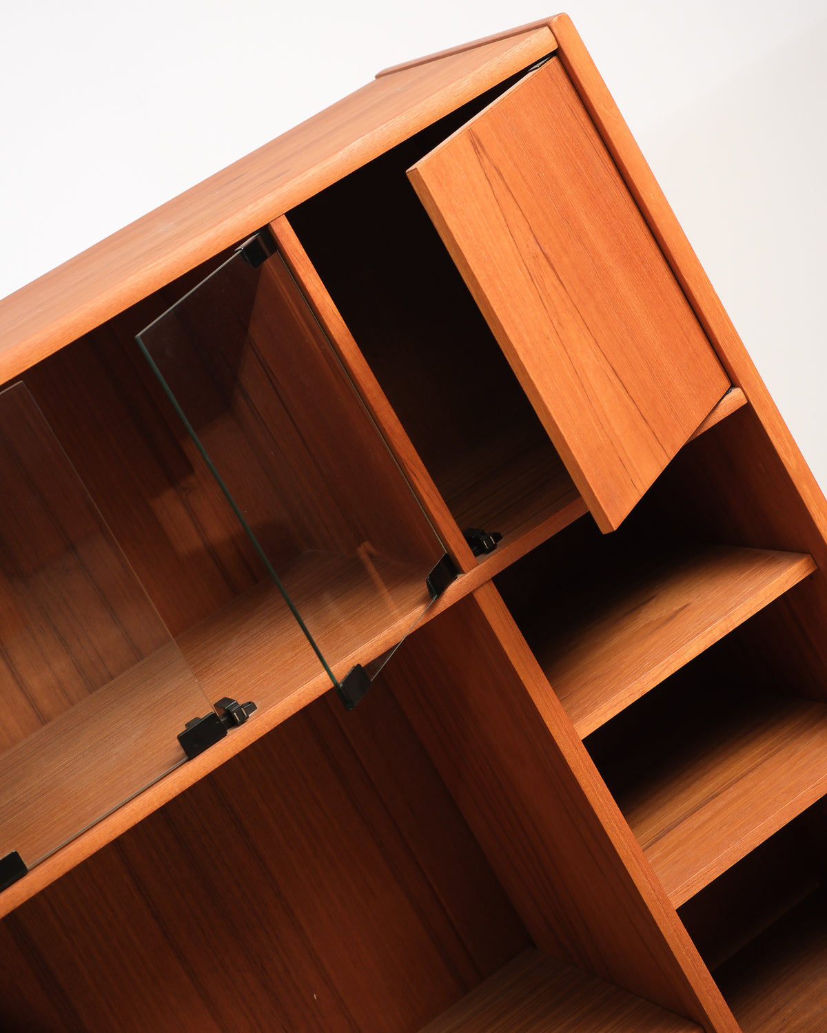 Mid-Century Modern Danish Teak Cabinet / Bookcase