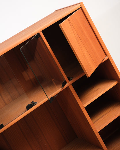 Mid-Century Modern Danish Teak Cabinet / Bookcase