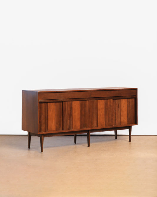 MCM Dark Walnut Dresser by Honderich