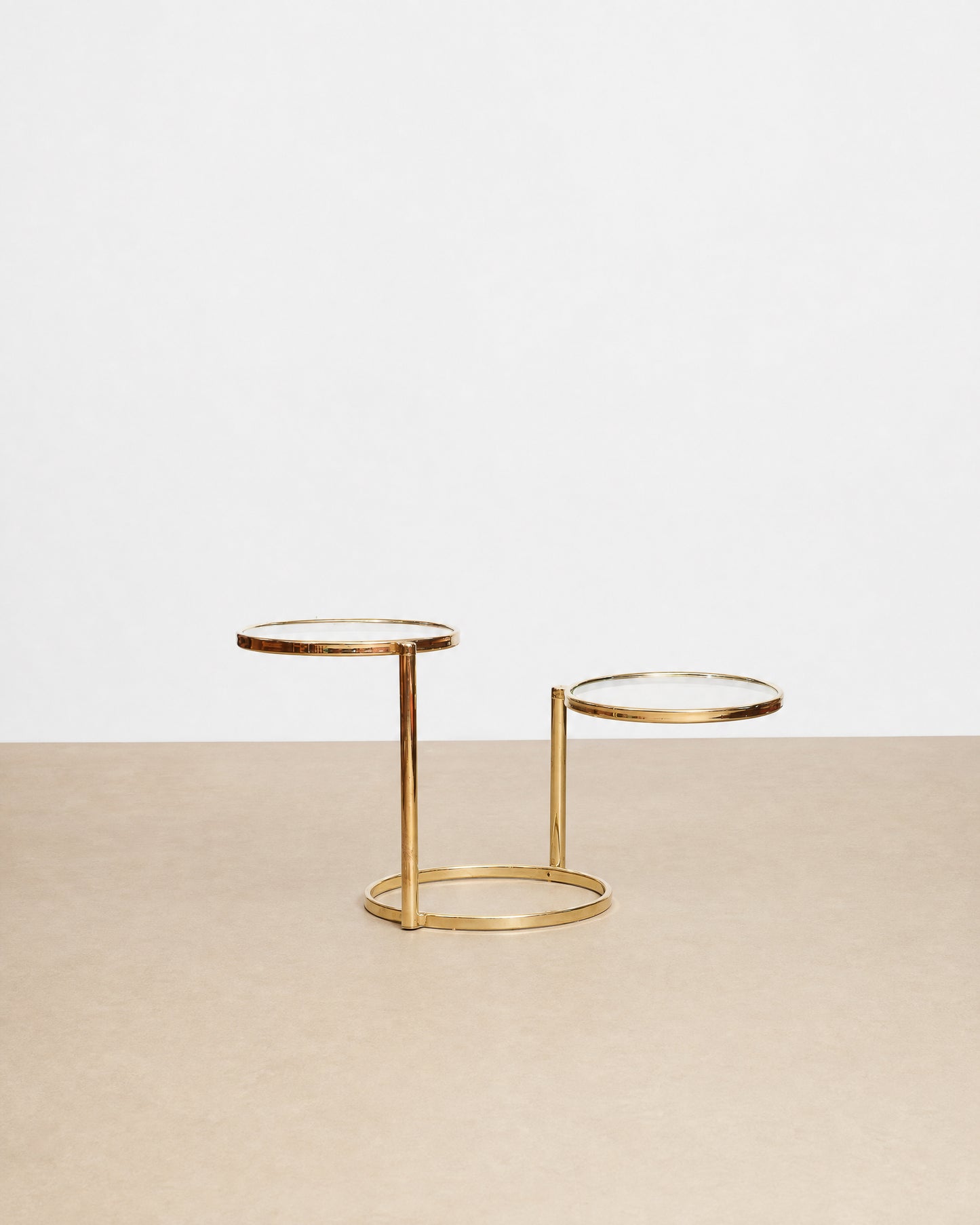 Retro Brass Side Table