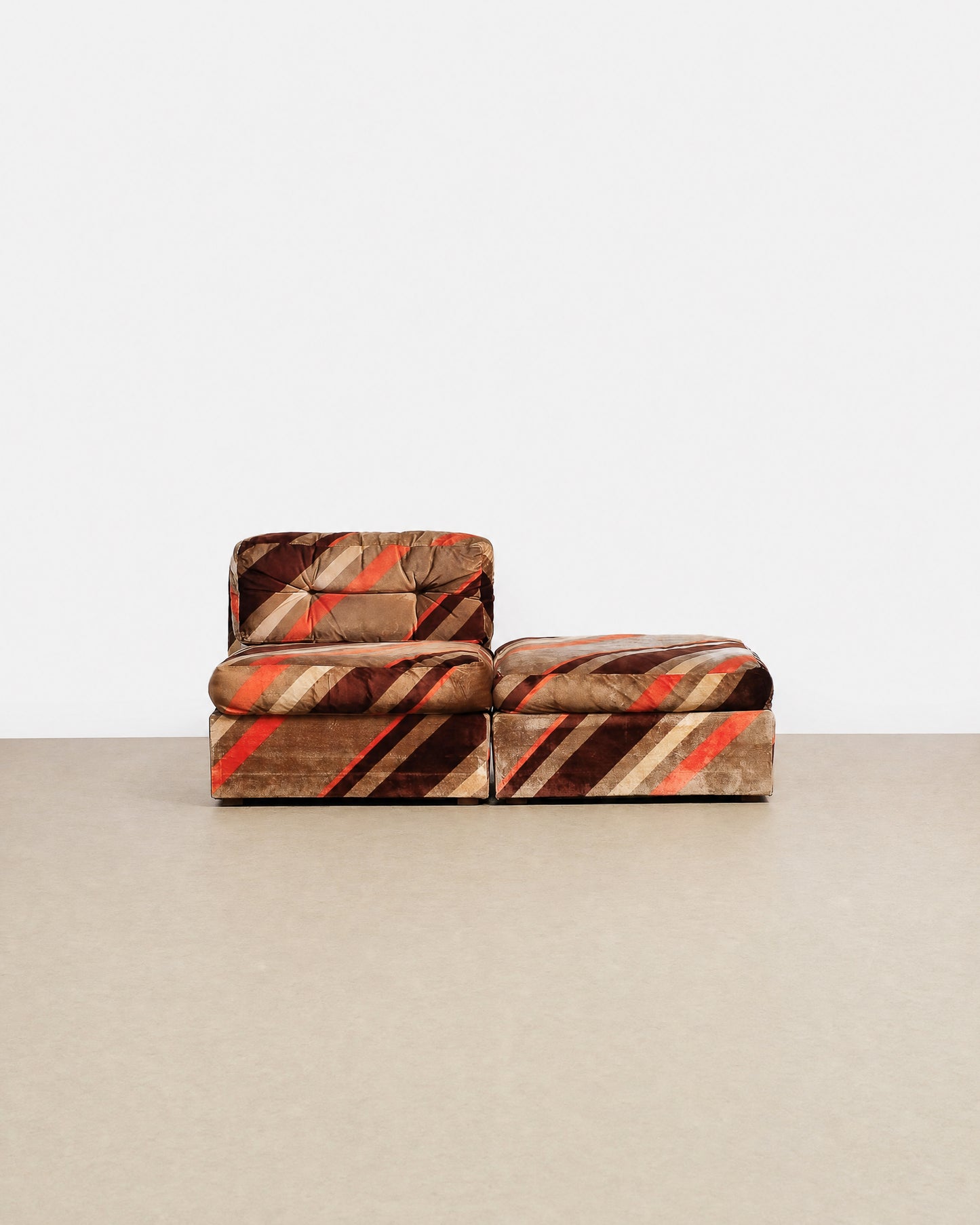 Vintage Modular Sofa by Luigi Tiengo for Cimon (1974)