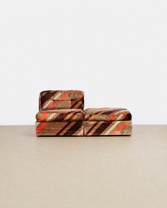 Vintage Modular Sofa by Luigi Tiengo for Cimon (1974)