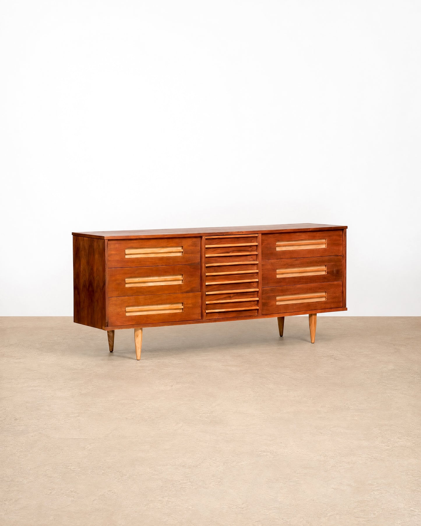 MCM Dark Walnut Dresser (1960s)