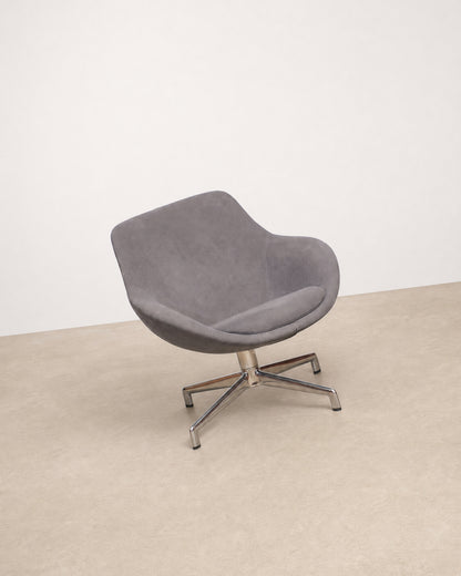 Graphite Gray Lounge Chair