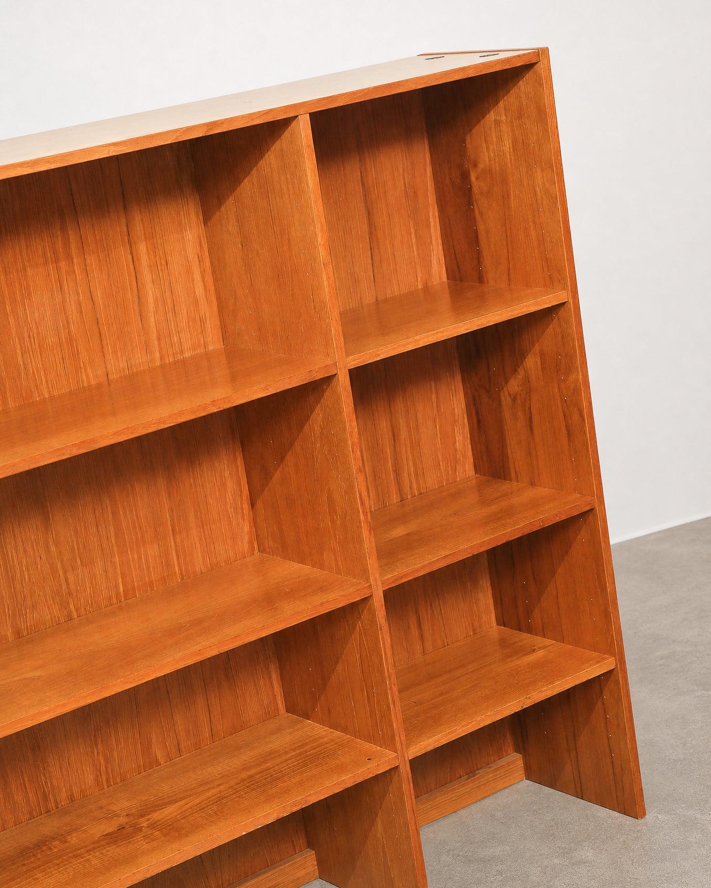 MCM Danish Teak Bookcase by Domino Møbler