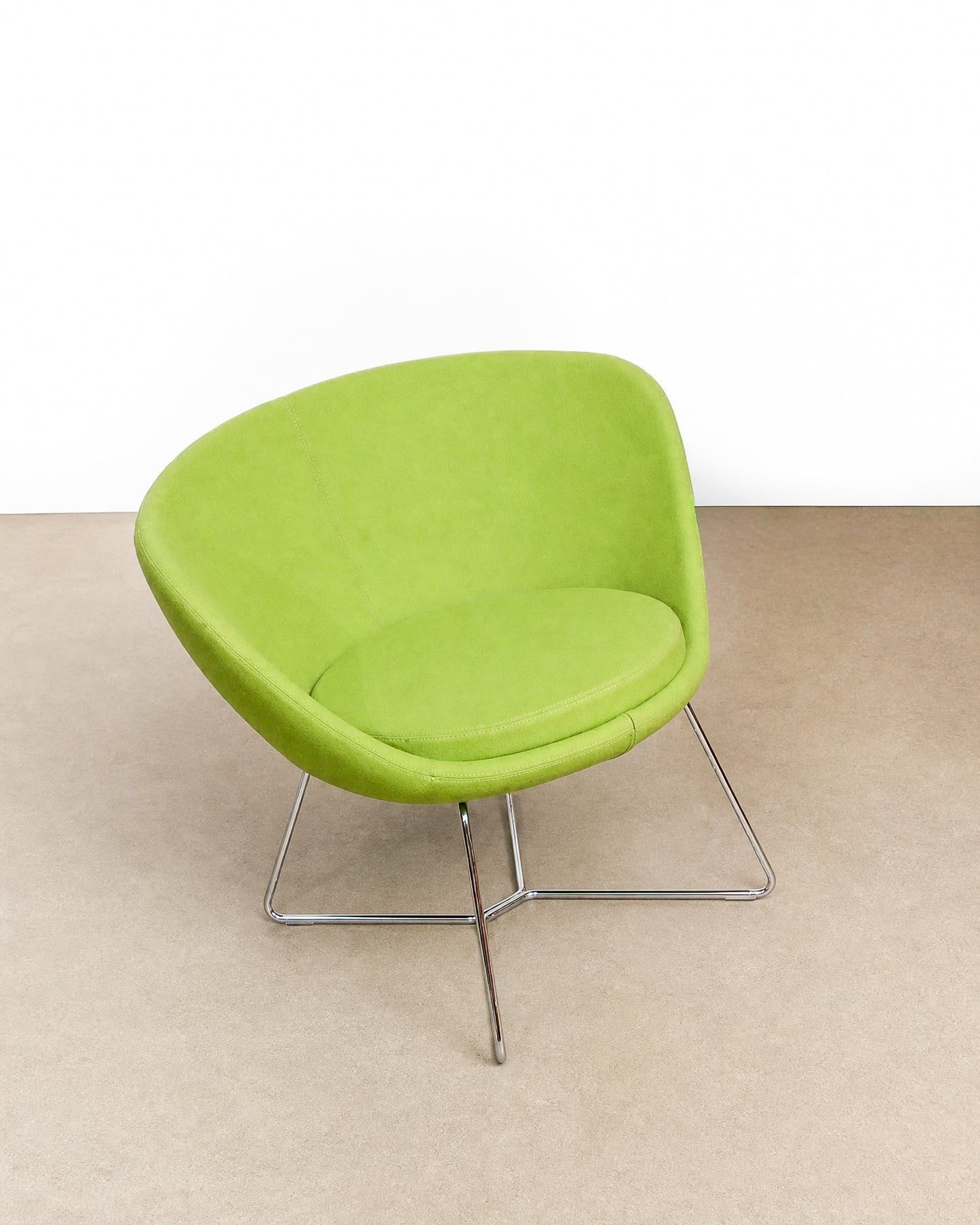 Lime Green Modern Lounge Chair