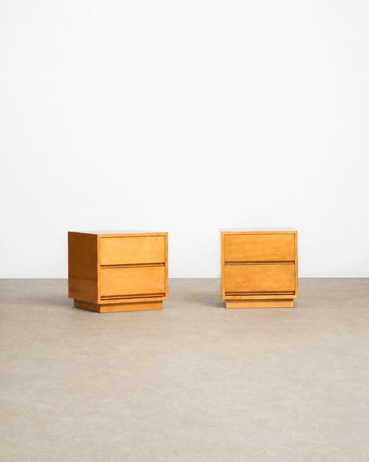 MCM Minimalist Nightstand Set